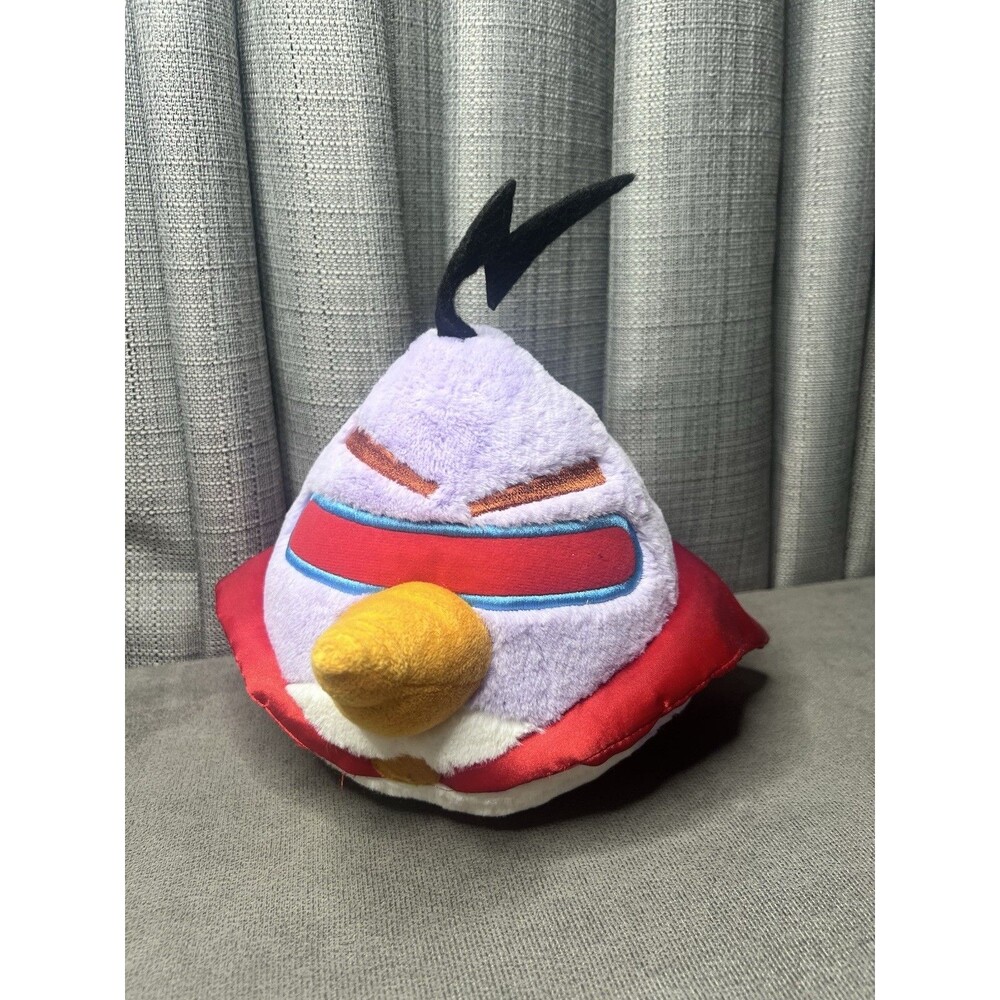 Angry Birds Space Lazer Purple Bird Stuffed Animal Plush Toy 8 Inch
